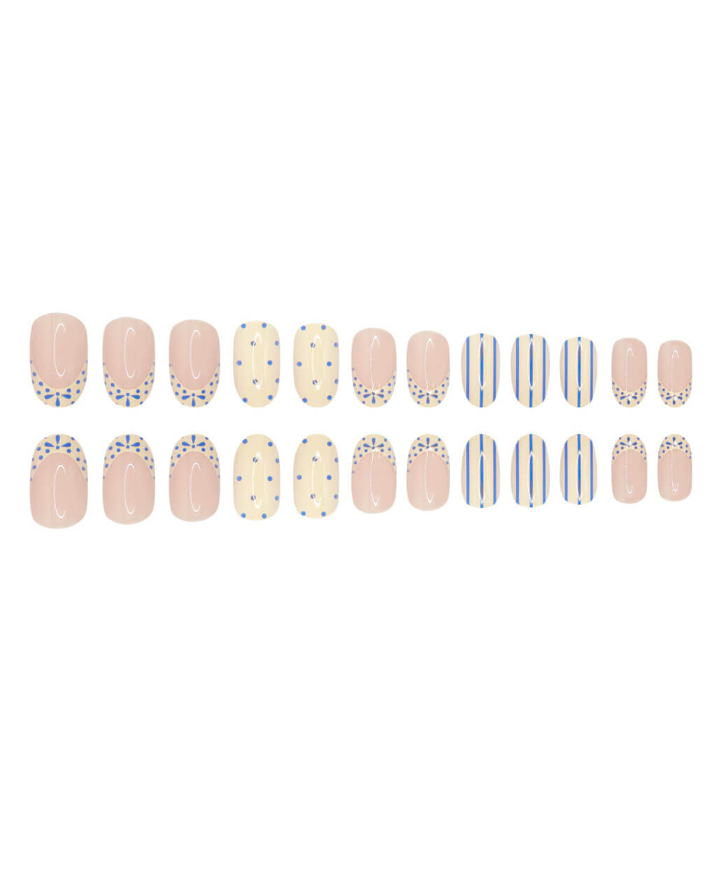 Bowknot Design Short Almond Nail Tips Bulk - Image 9