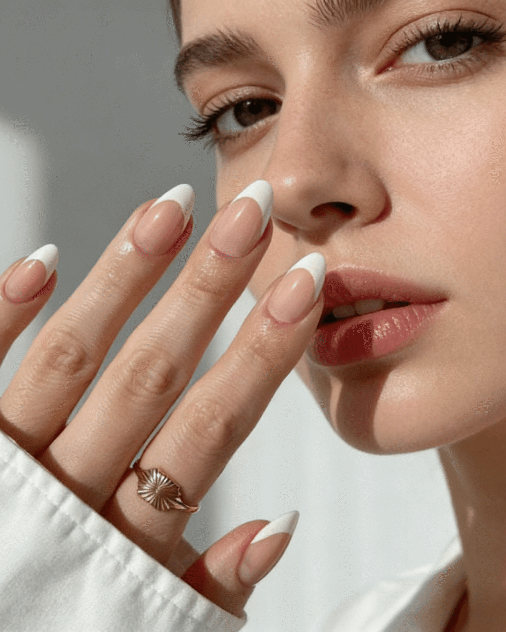 French Tip Press on Nails