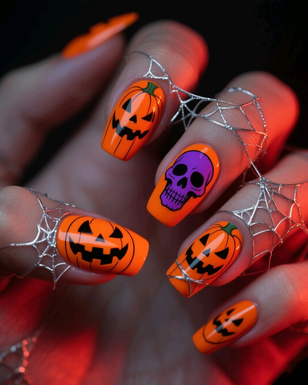 Spirit Halloween Press On Nails Long Nails - Image 3