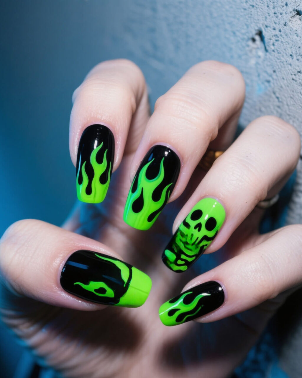 Spirit Halloween Press On Nails Long Nails - Image 5