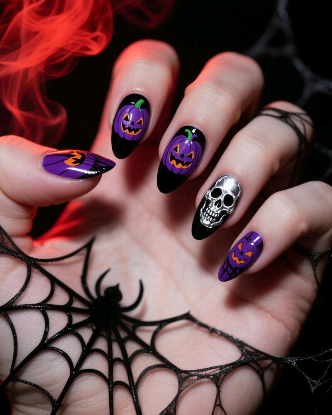 Spirit Halloween Press On Nails Long Nails - Image 2