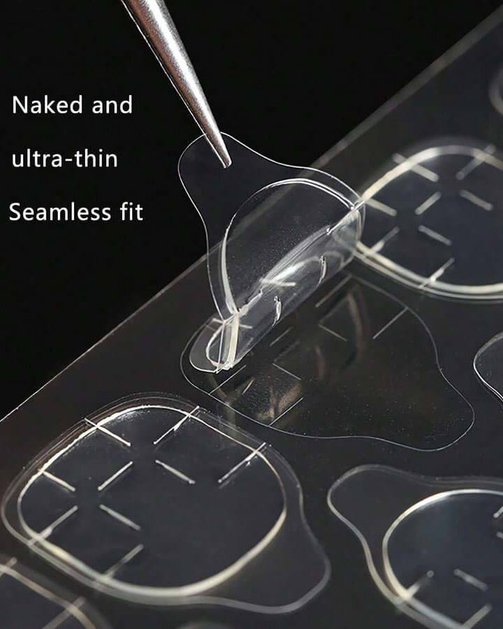 50Pcs Transparent Jelly Glue for Nails Adhesive Sticker - Image 10