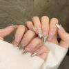 Frech & Y2k Fake Nails with Bowtie Wholesale