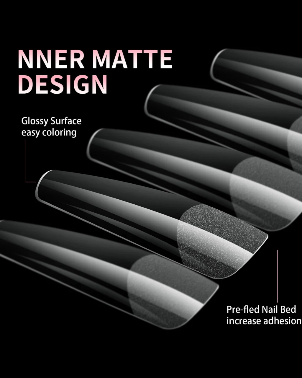 Alternative view of XXL Full Cover Soft Gel Tips