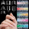 600Pcs Extra Short Half Cover Nail Tips