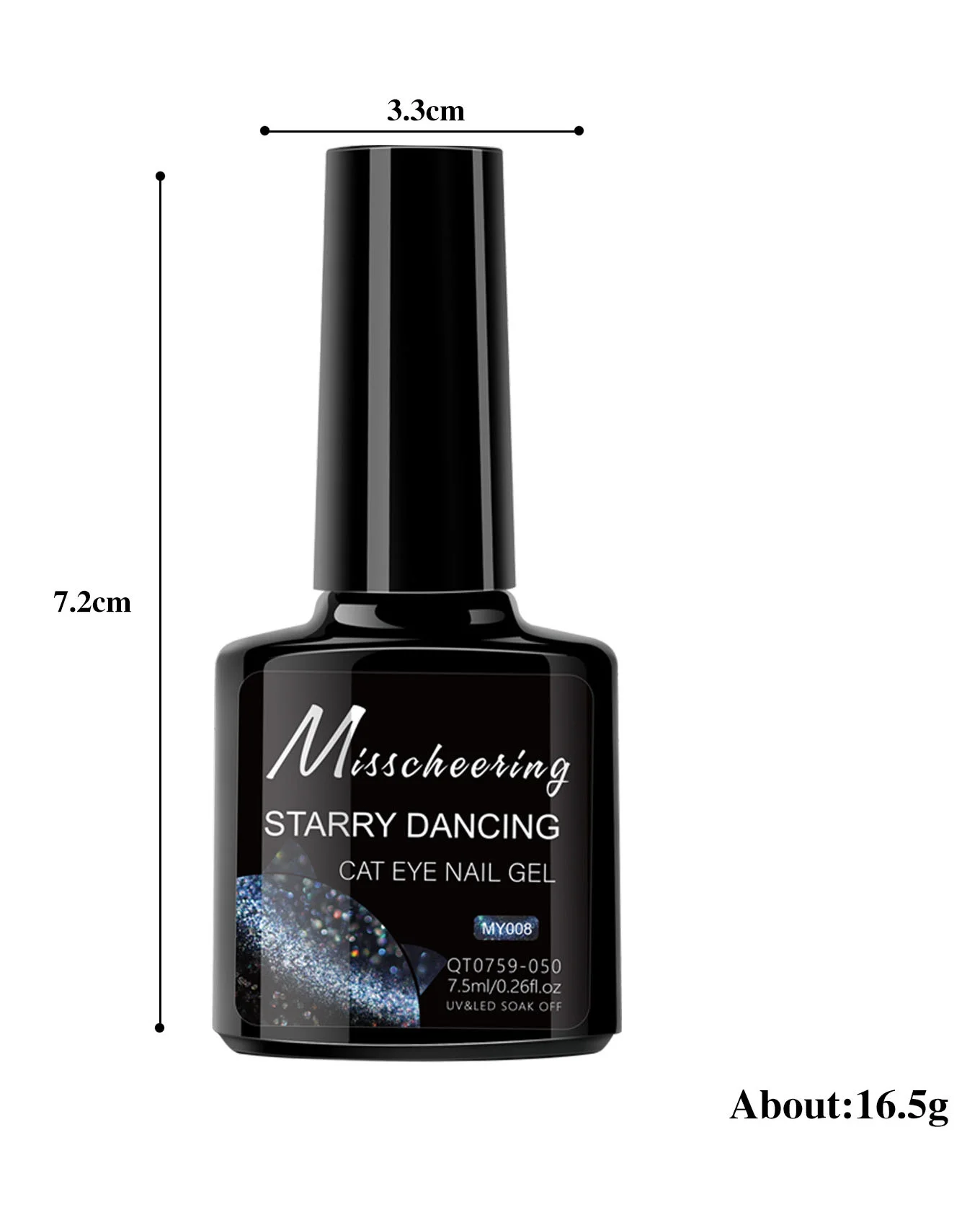 8 Types Starry Dancing Cat Eye Gel Nail Polish - Image 5
