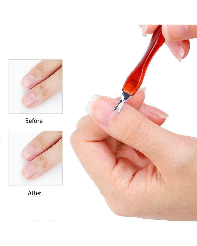 Alternative view of 50Pcs Cuticle Remover Fork for Nails