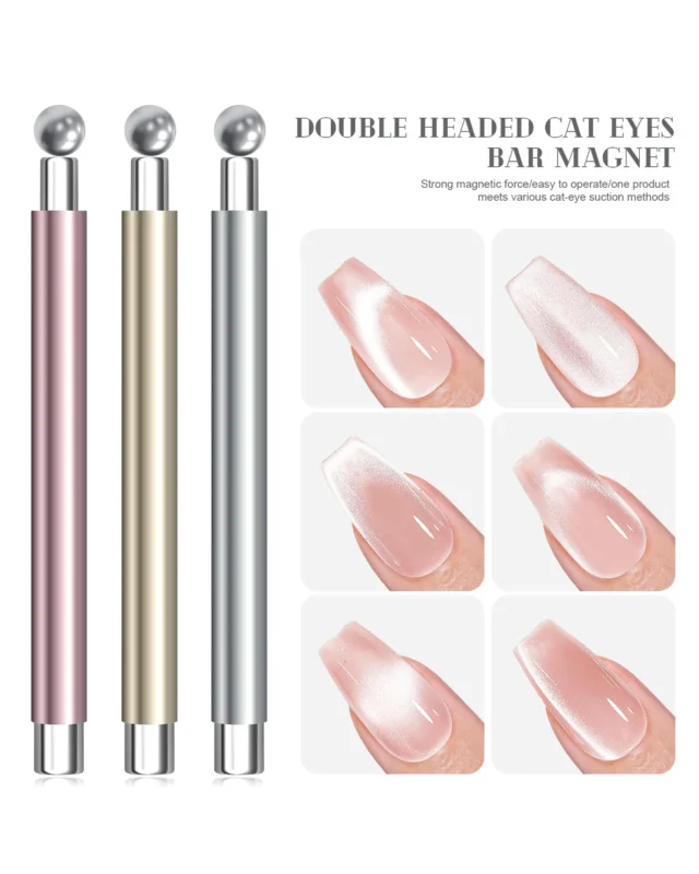 Double Headed Cat Eye Gel Magnet