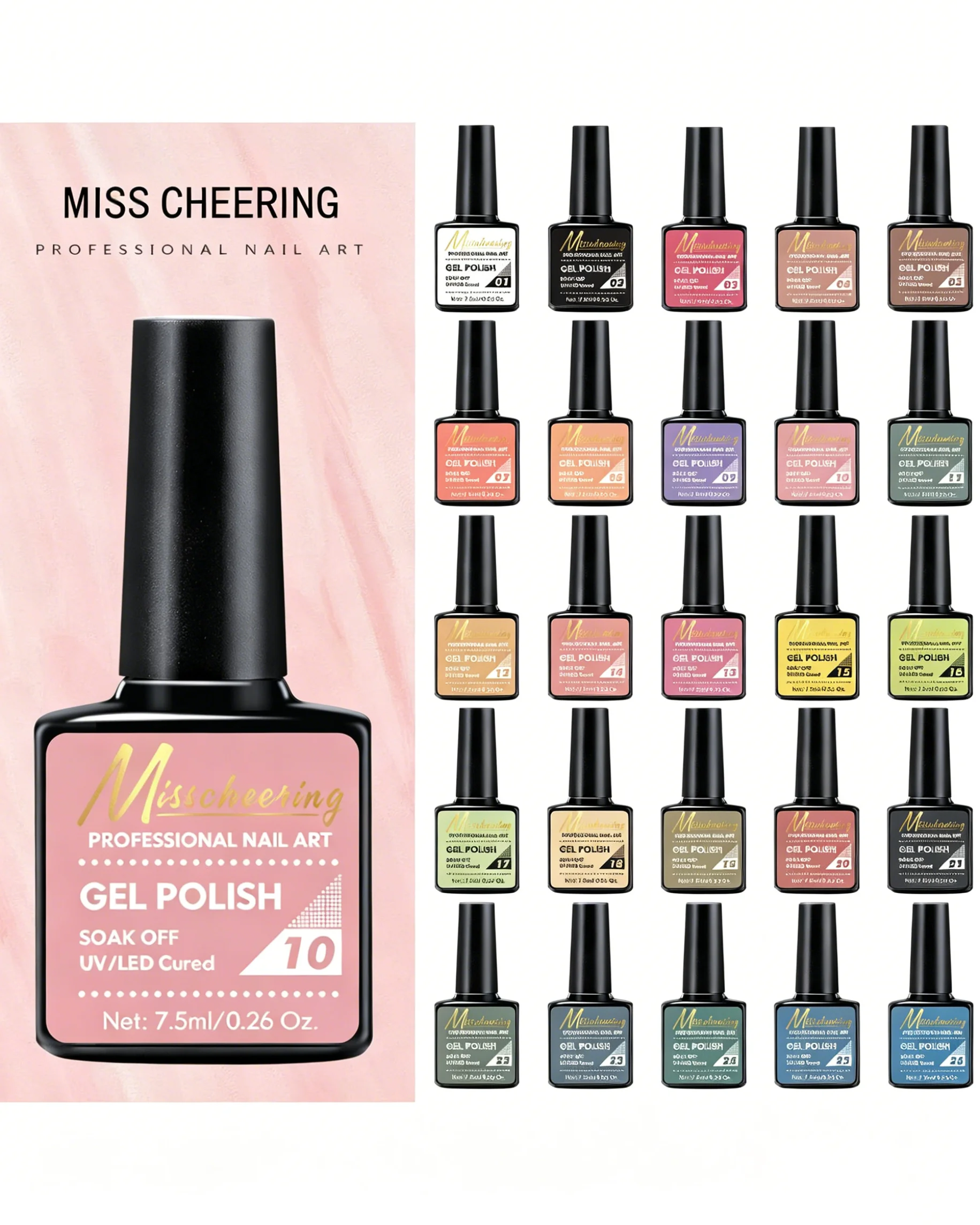 Professional Gel Nail Polish for UV Light