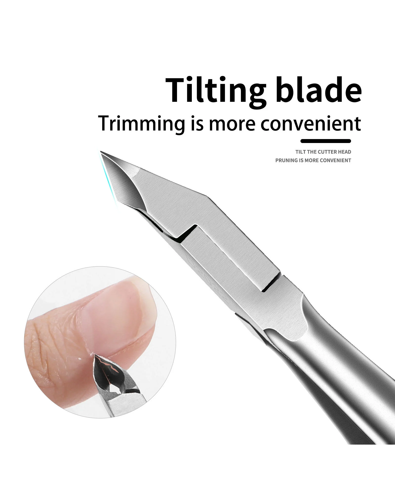 Professional Sharp Stainless Steel Cuticle Scissors - Image 8