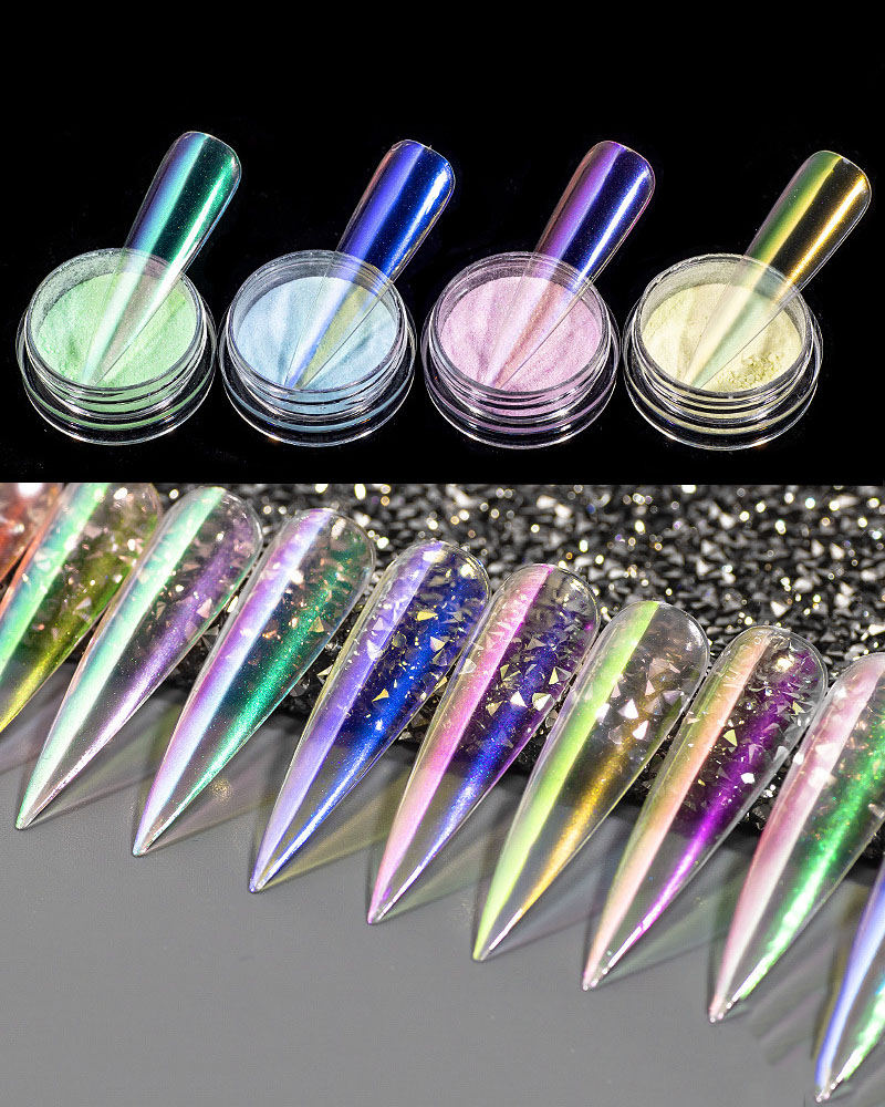 0.2g Sparkle Mirror Chrome Nail Powder