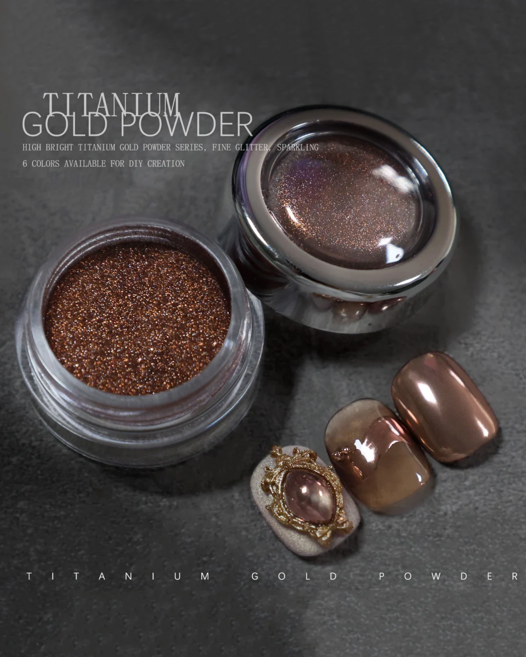 0.3g Vintage Nail Art Glitter Dust Bulk - Image 11