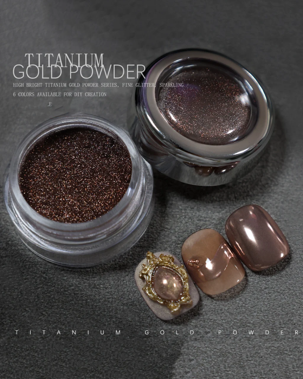 0.3g Vintage Nail Art Glitter Dust Bulk - Image 7