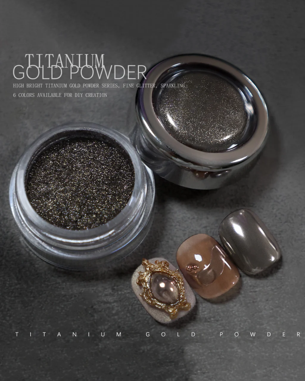 0.3g Vintage Nail Art Glitter Dust Bulk - Image 4