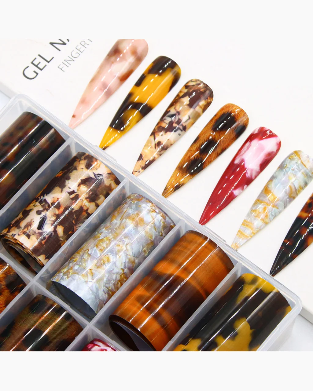 4*100cm Premium Marble Nail Foil Transfer - Image 8