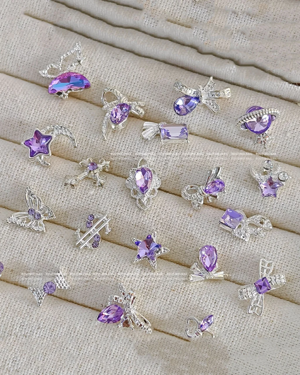 20Pcs Bling Rhinestones Charms for Nail Art - Image 8