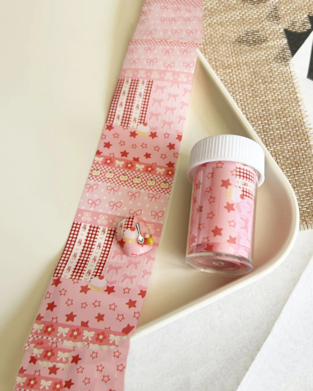 Cute Pink Nail Foil Transfer Sheets Bulk - Image 14