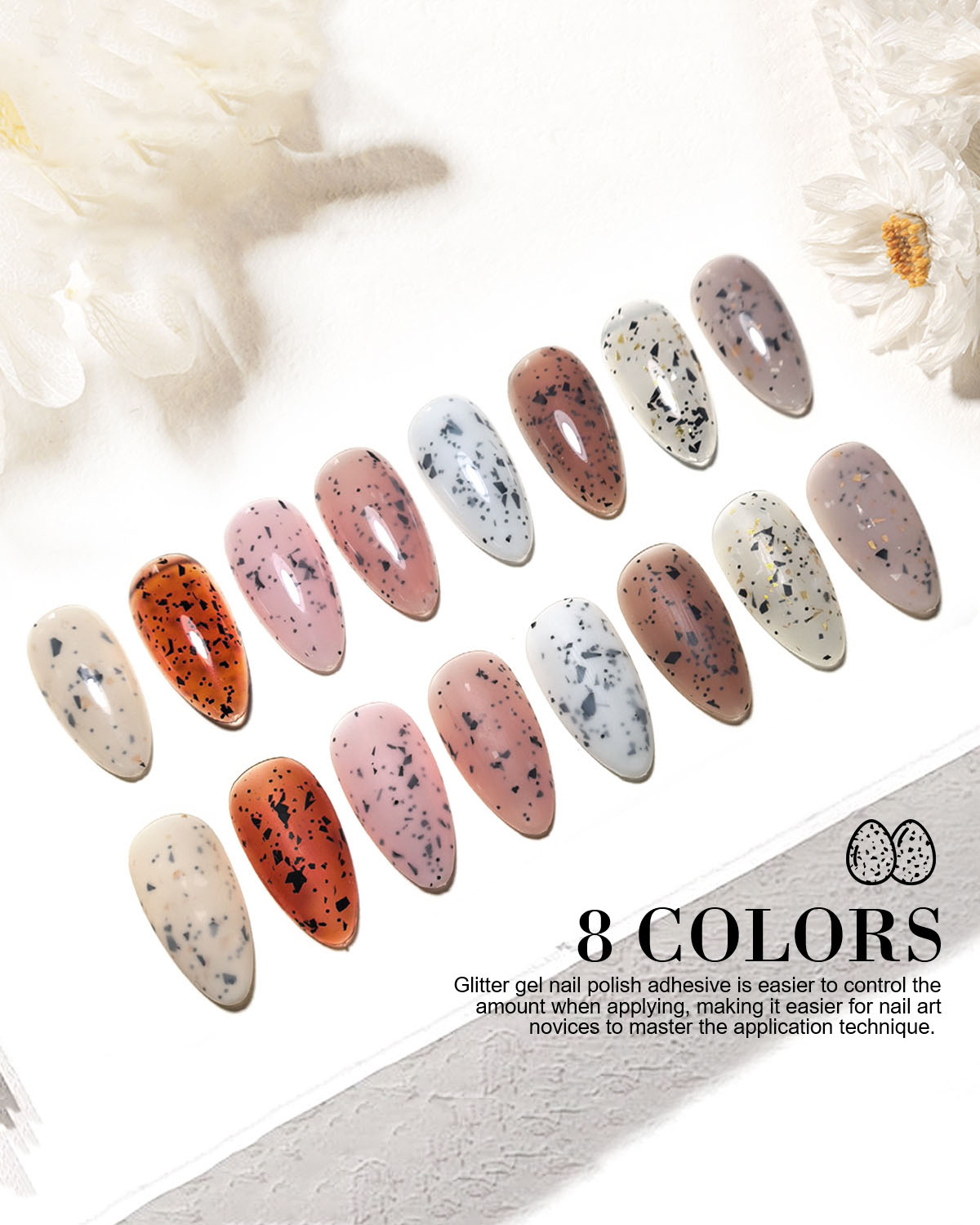 Eggshell Gel Nail Polish Base Coat Bulk - Image 7