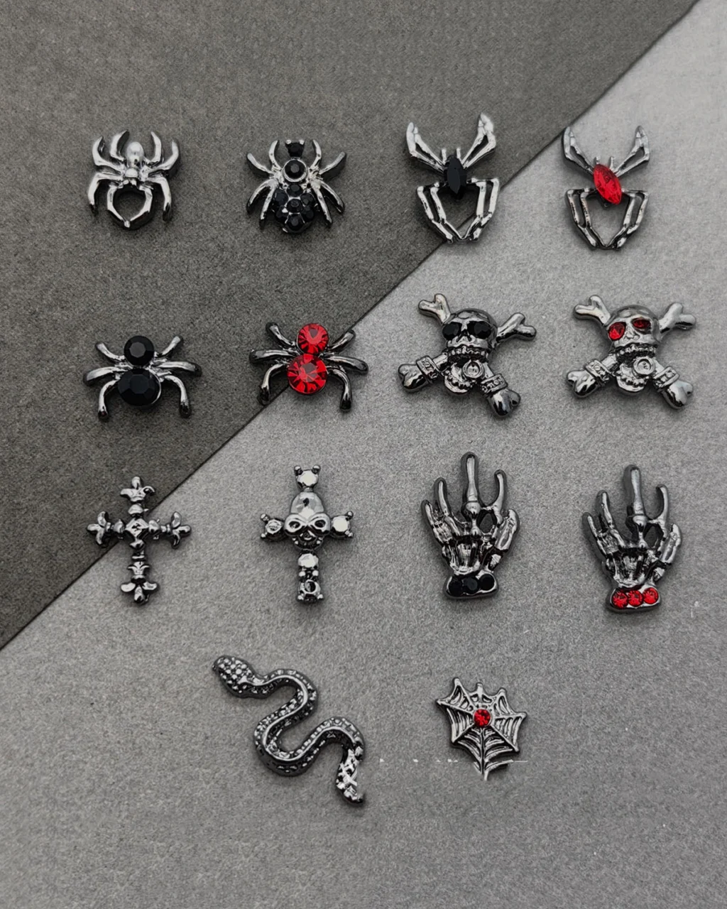 Alternative view of 20Pcs Halloween 3D Nail Charms Bulk