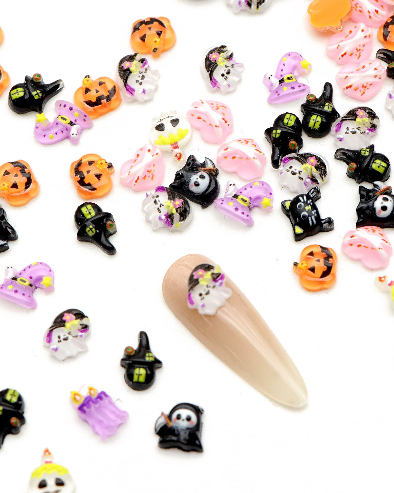 Halloween Resin Charms Mini Pumpkin
