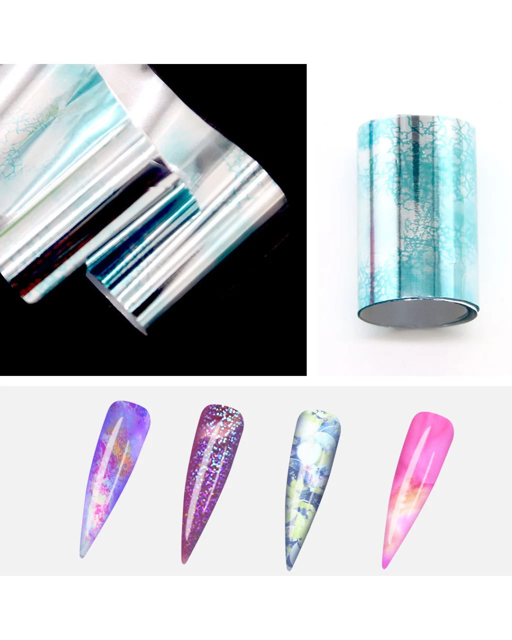 Holo Transfer Foil for Nail Art Bulk - Image 3