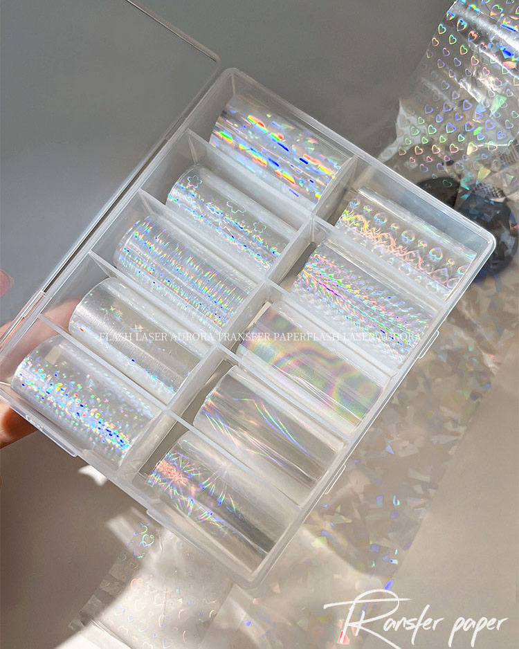 Laser Colorful Nail Foil Wholesale - Image 4