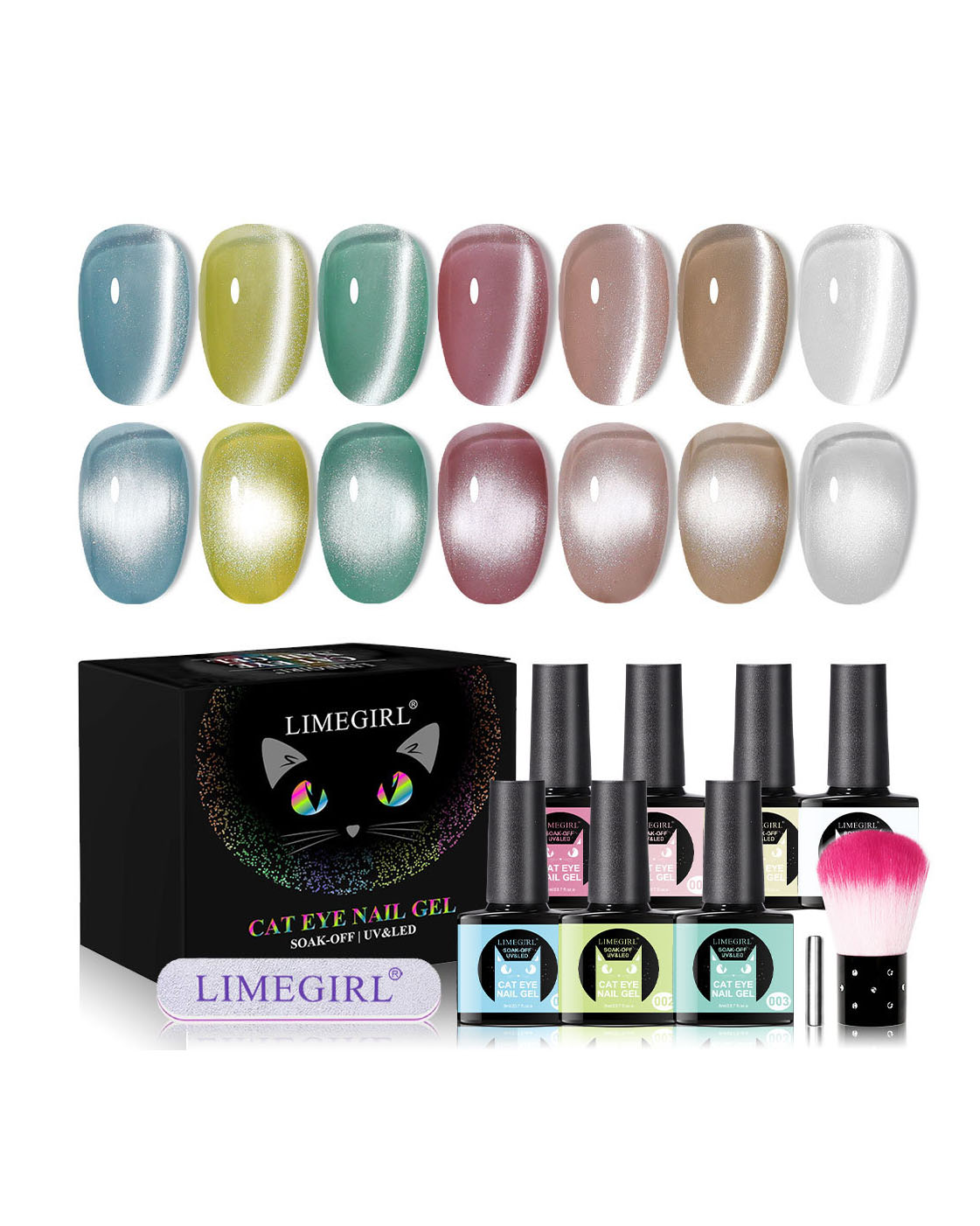 Magnetic Cat Eye Gel Polish & Soak Off Gel Polish - Image 8