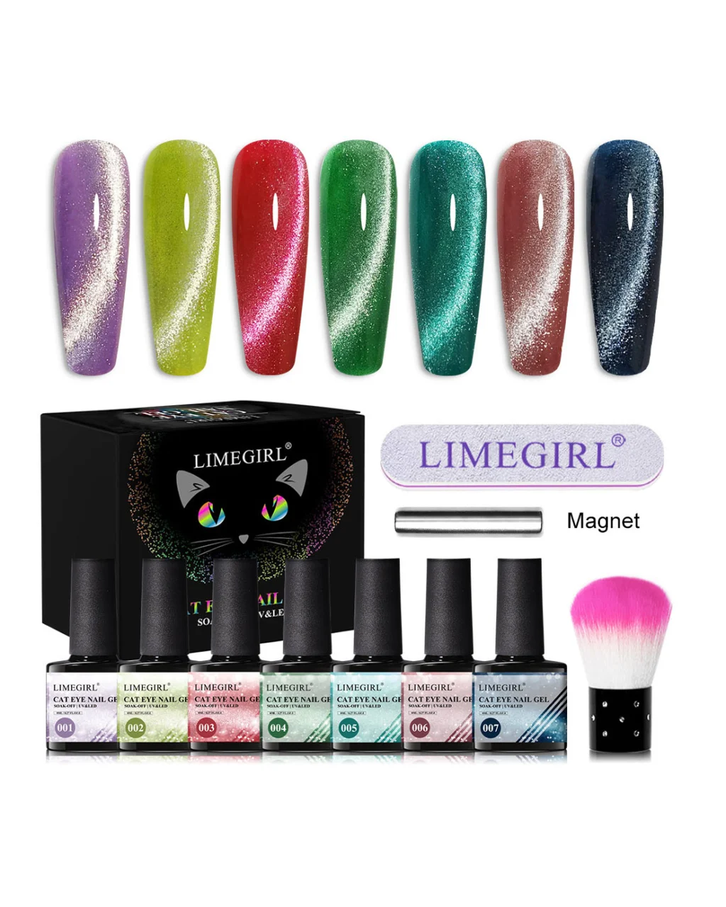 Alternative view of Magnetic Cat Eye Gel Polish & Soak Off Gel Polish
