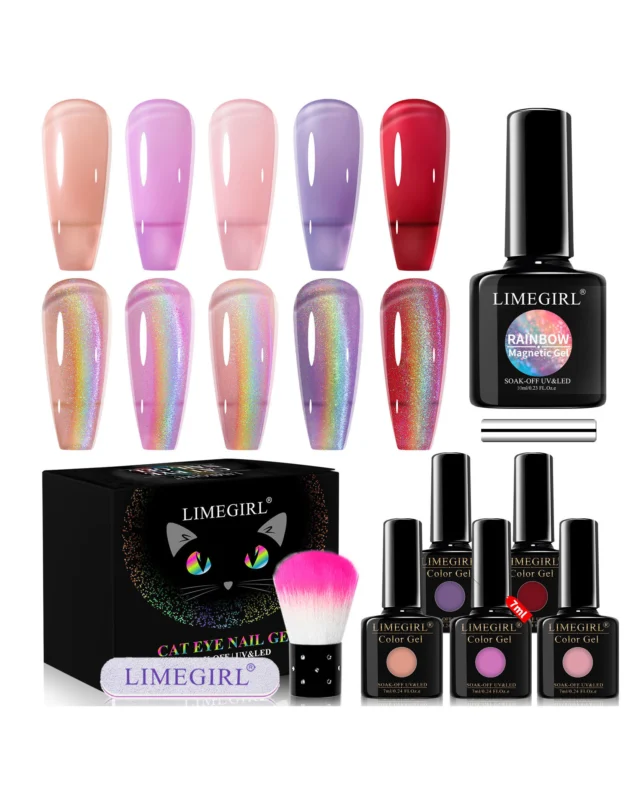 Magnetic Cat Eye Gel Polish & Soak Off Gel Polish
