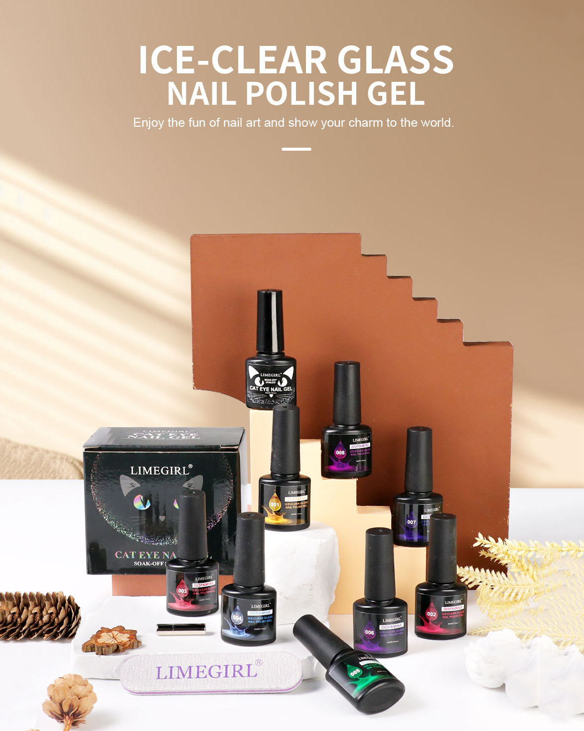 Magnetic Cat Eye Gel Polish & Soak Off Gel Polish - Image 5