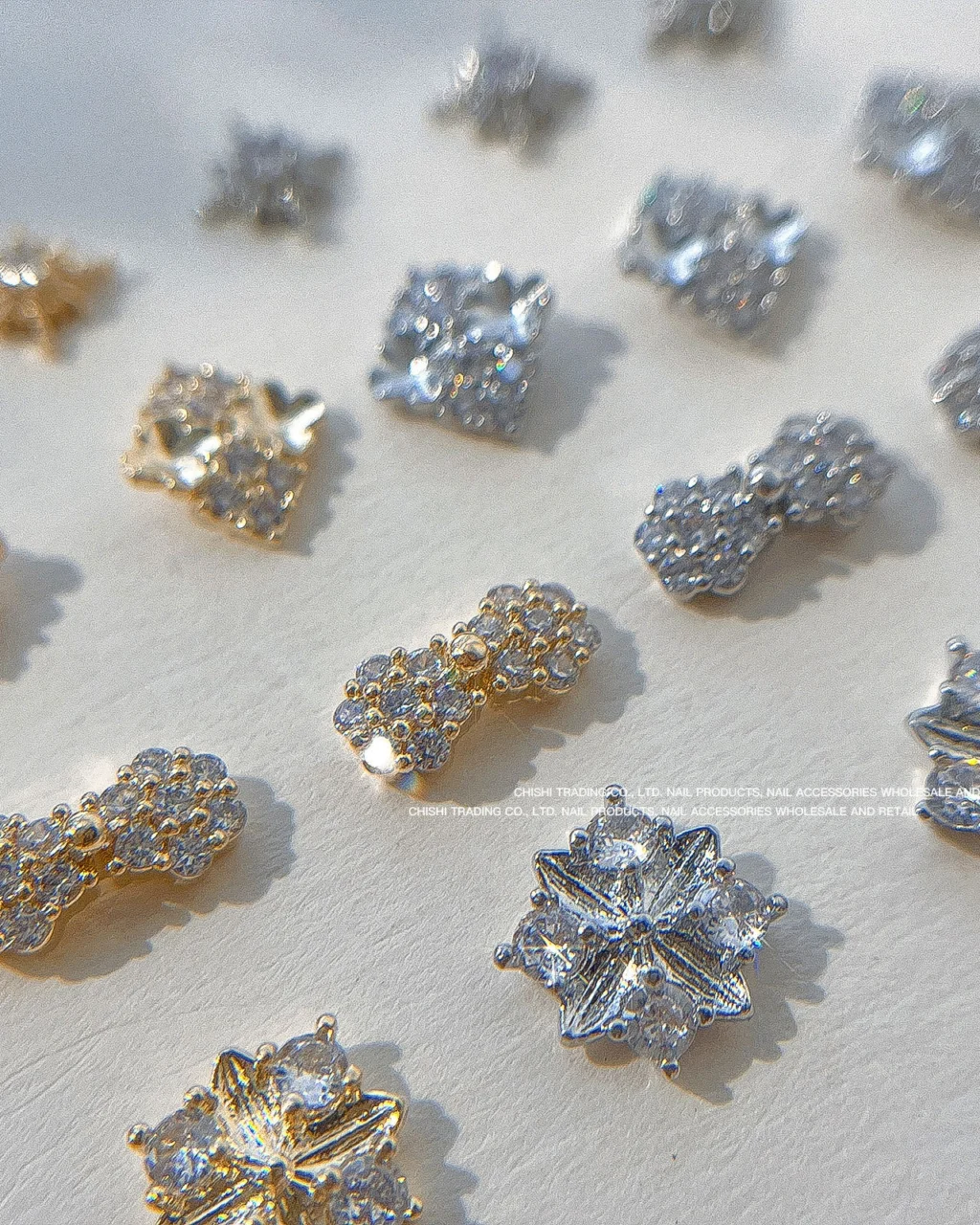 Shining Starburst Alloy Nail Charms Bulk - Image 8