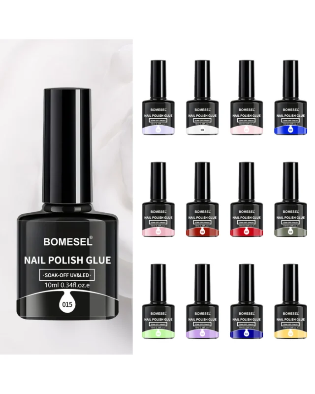 Solid Color Gel Nail Polish for UV Light