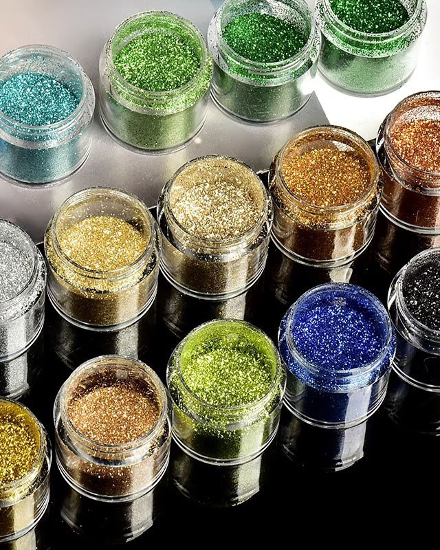 Alternative view of 10ml Premium Nail Shimmer Dust Wholesale