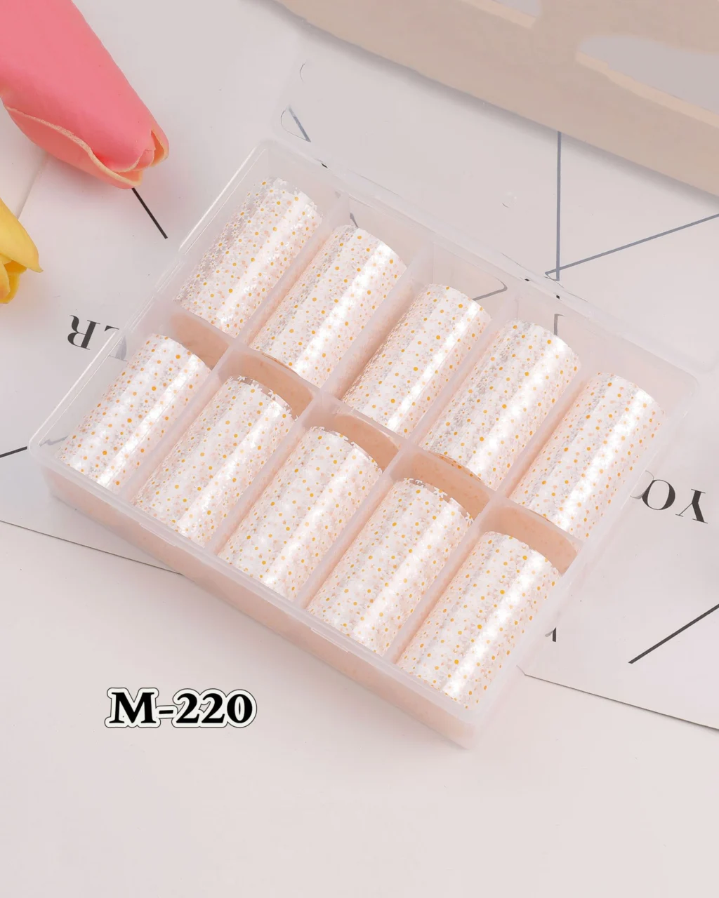 40 Types Cute Nail Transfer Foils
