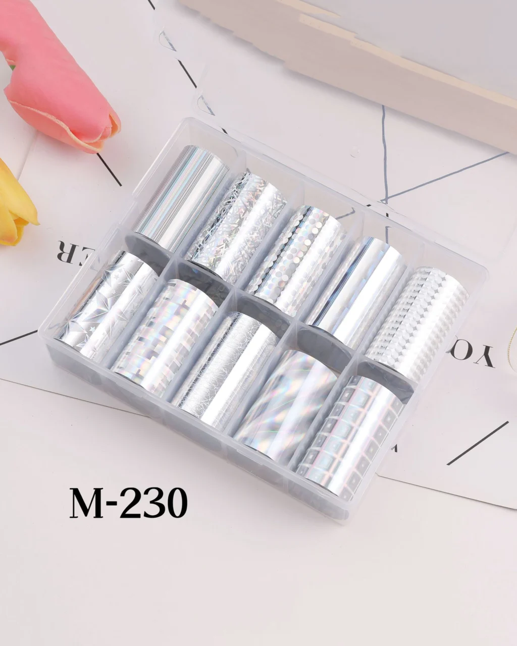 40 Types Cute Nail Transfer Foils - Image 33
