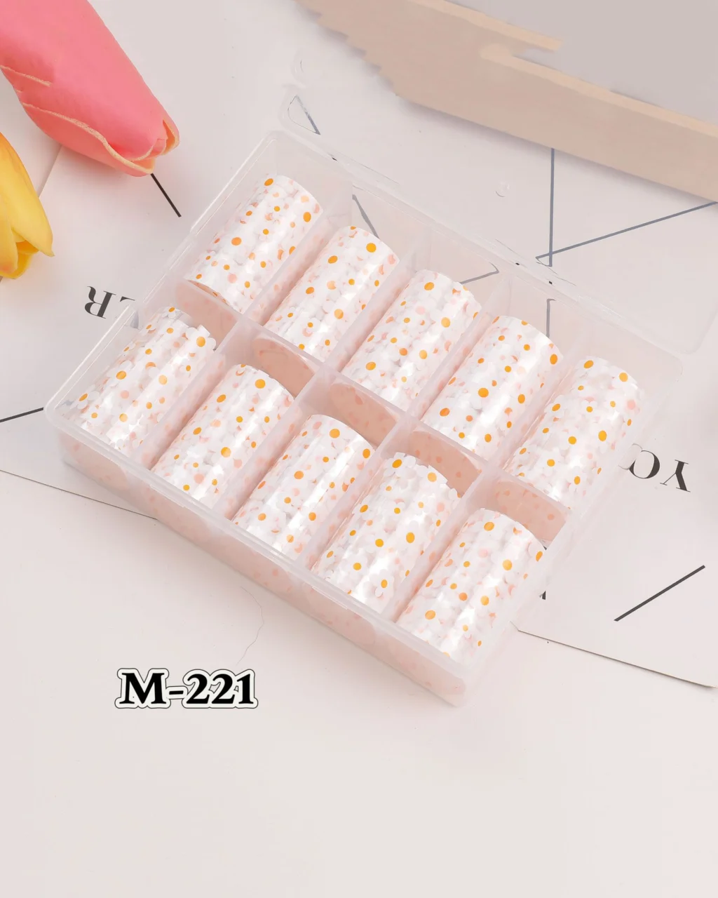 40 Types Cute Nail Transfer Foils - Image 41