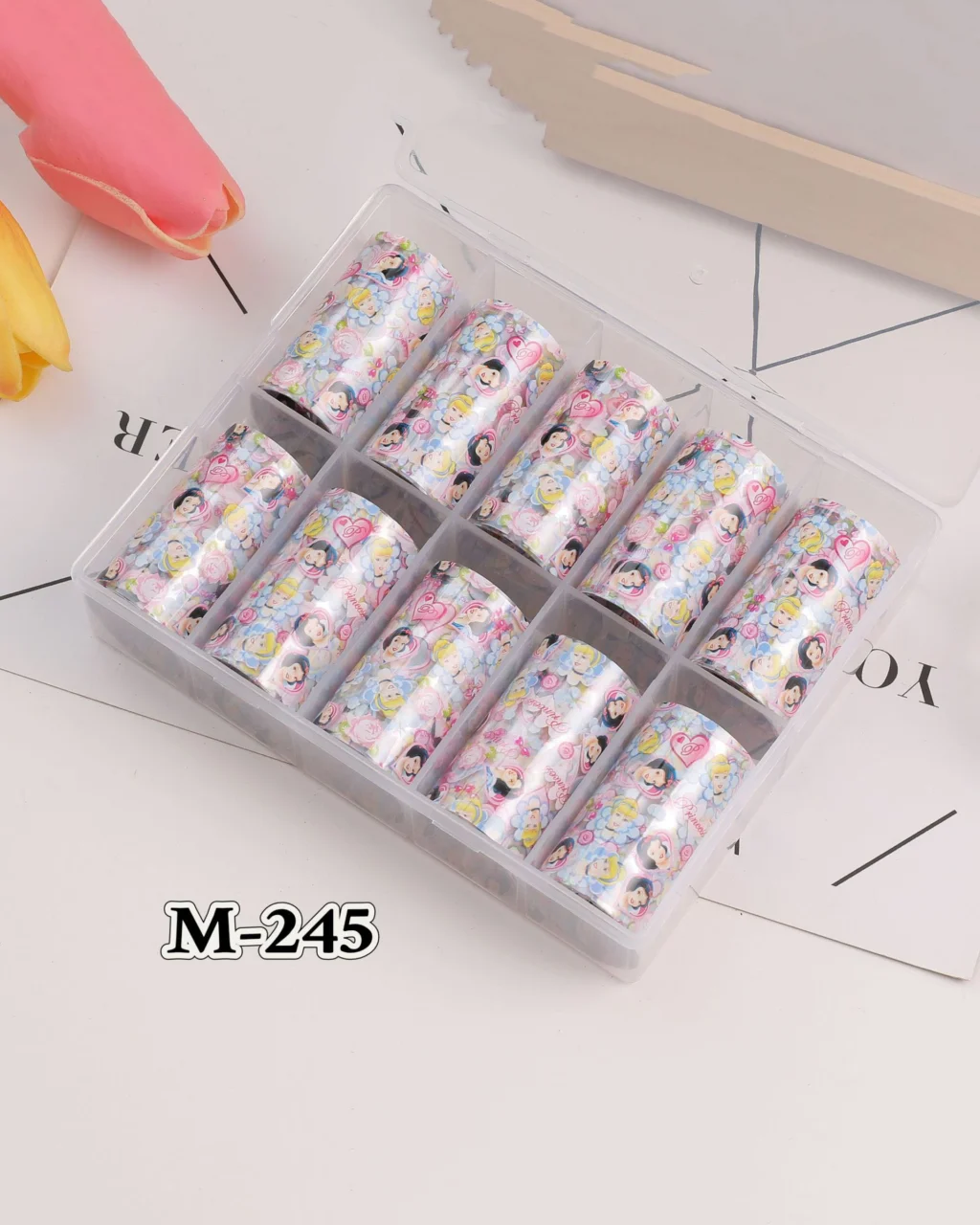 40 Types Cute Nail Transfer Foils - Image 21