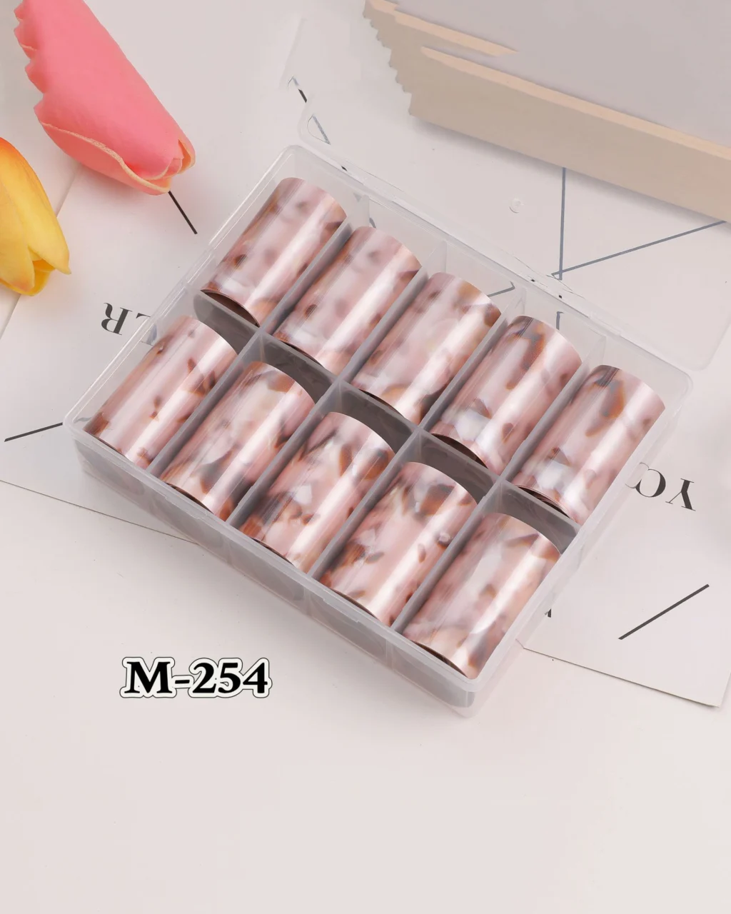 40 Types Cute Nail Transfer Foils - Image 13