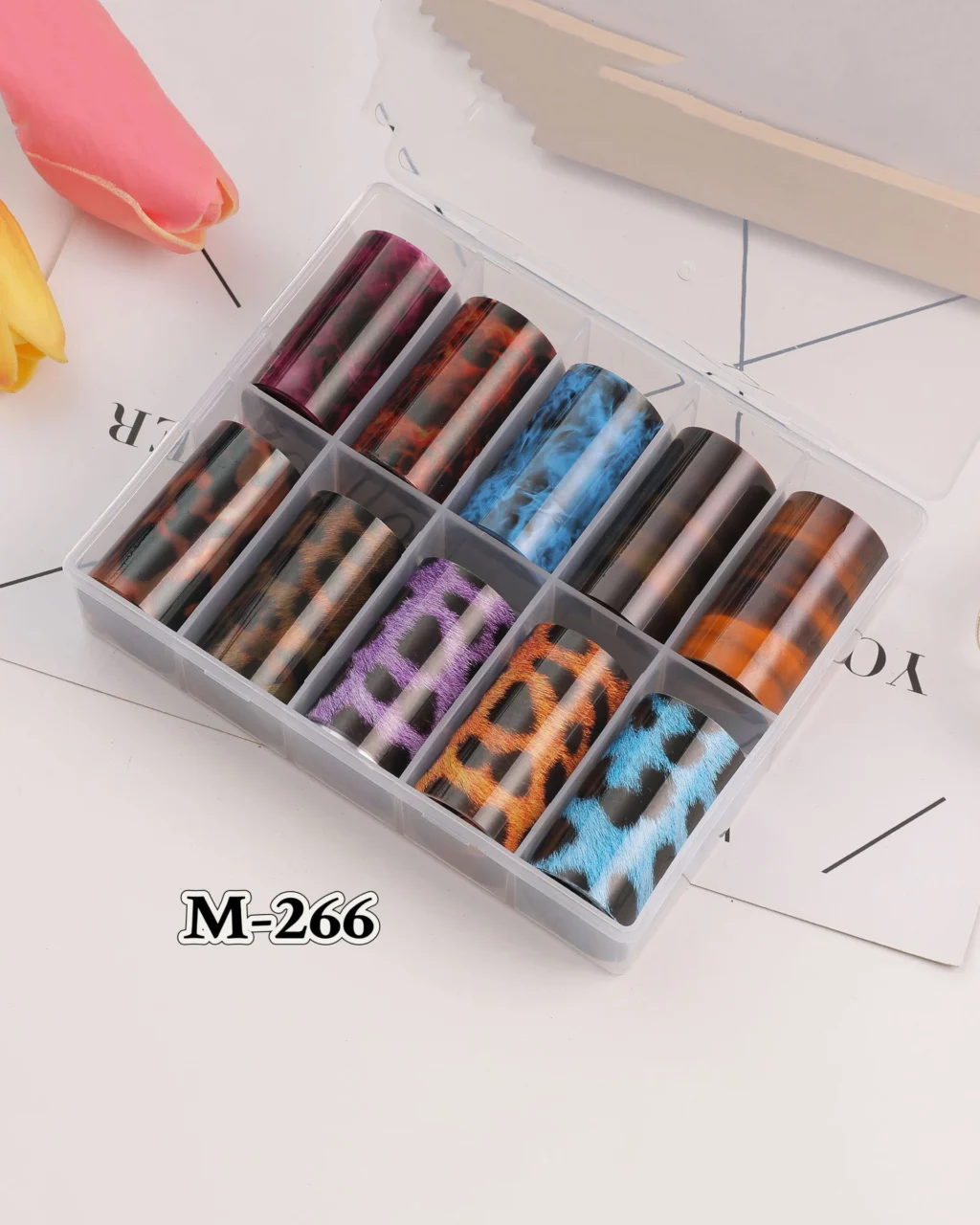 40 Types Cute Nail Transfer Foils - Image 8