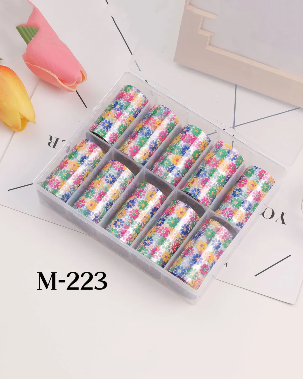 40 Types Cute Nail Transfer Foils - Image 39