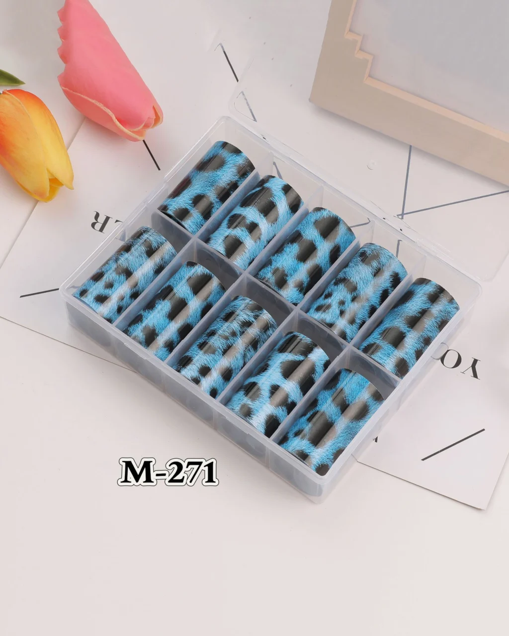 40 Types Cute Nail Transfer Foils - Image 3