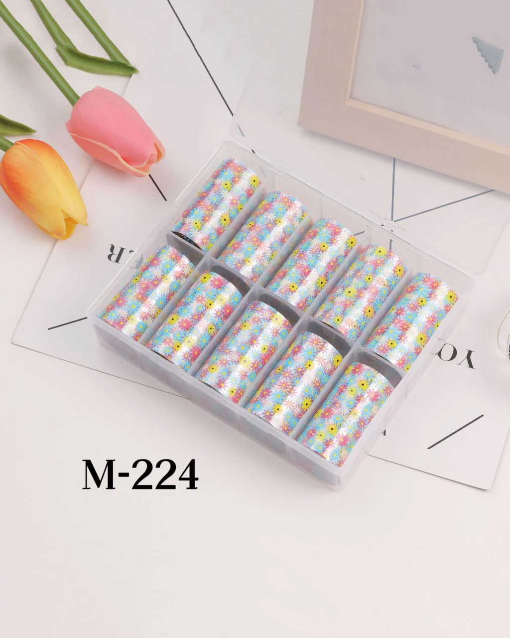 40 Types Cute Nail Transfer Foils - Image 38