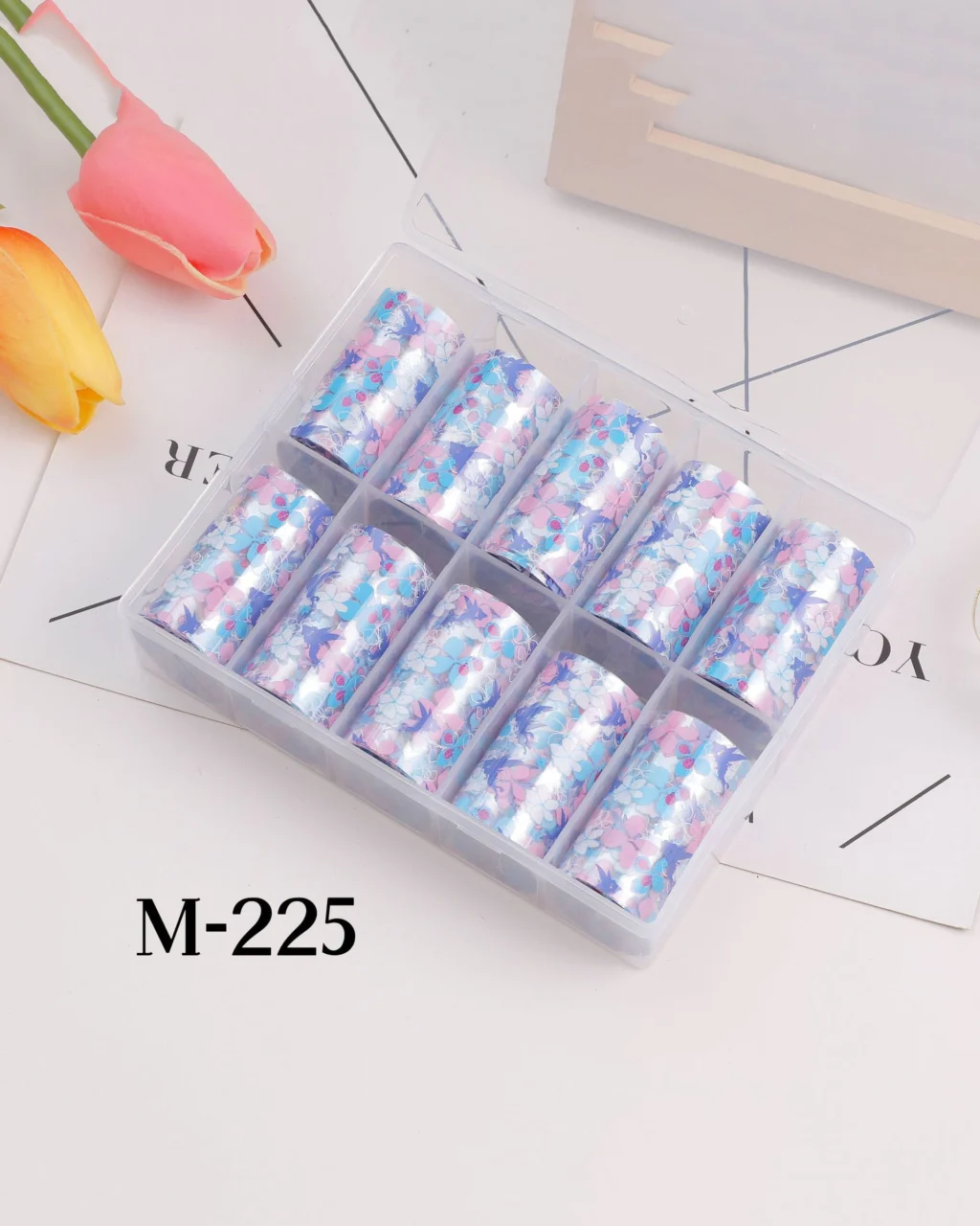 40 Types Cute Nail Transfer Foils - Image 37