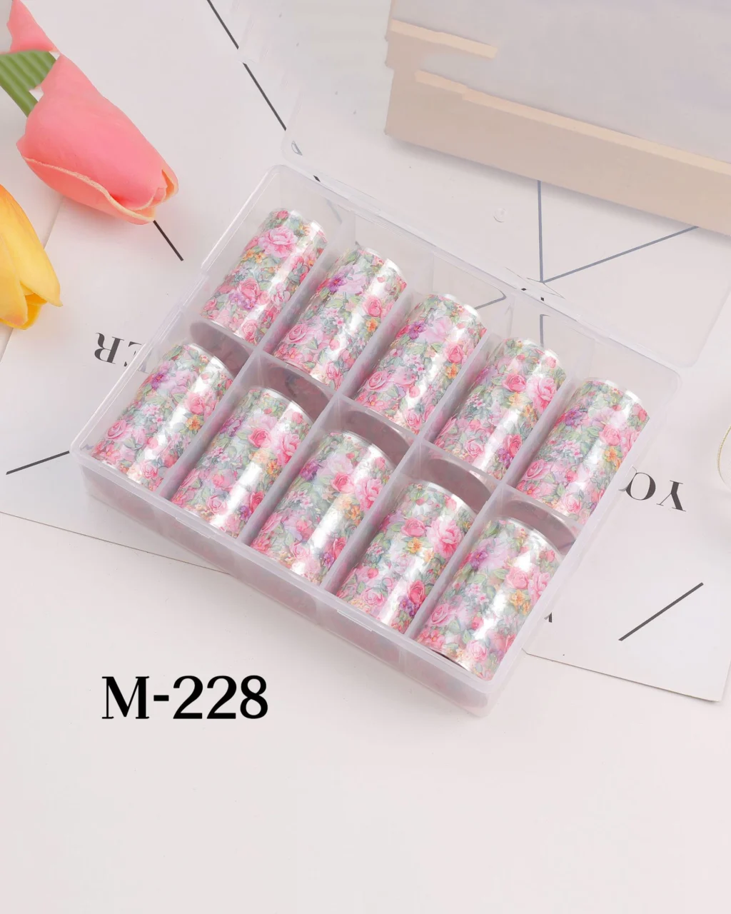40 Types Cute Nail Transfer Foils - Image 35