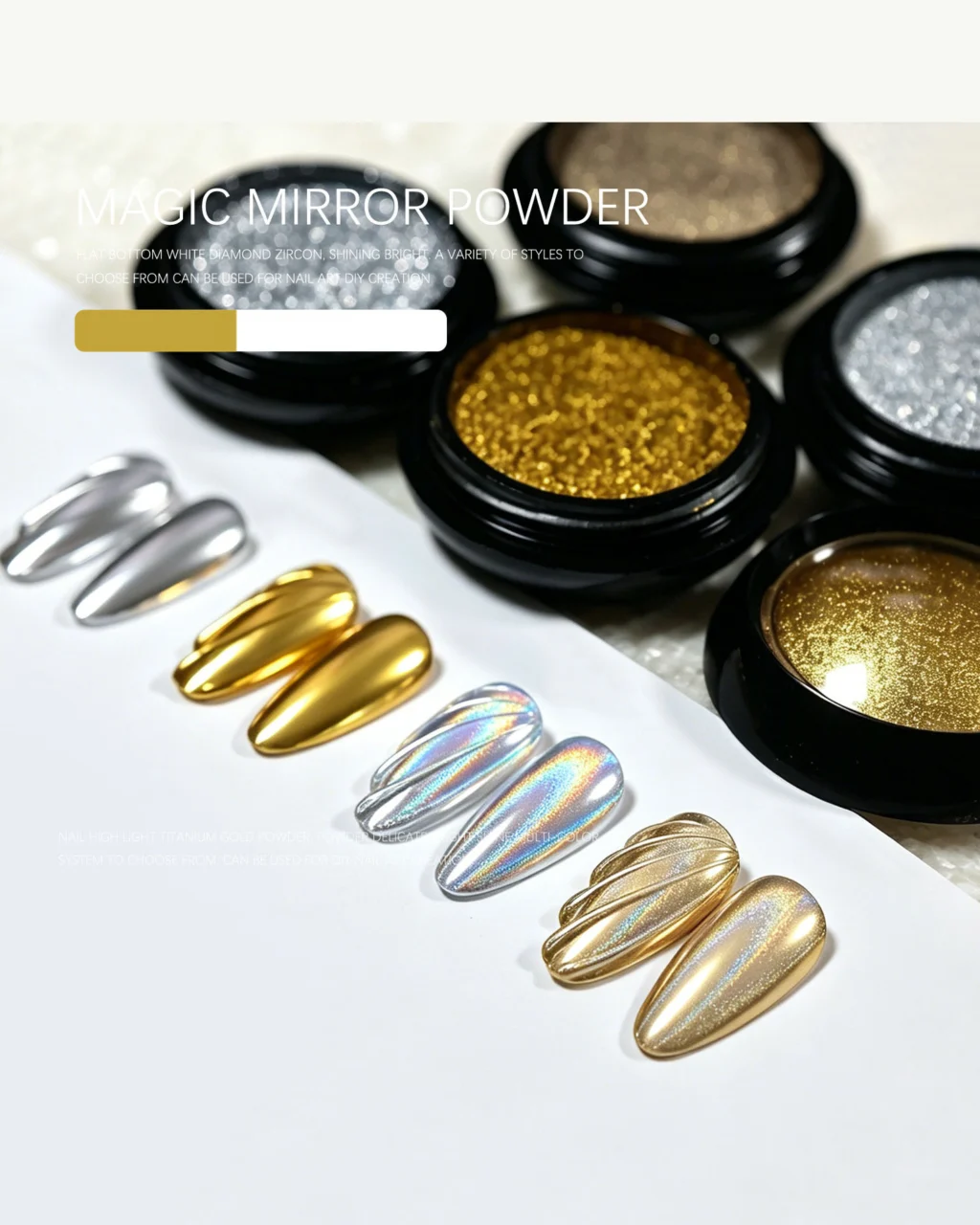 3g Premium Magic Nail Dust Powder