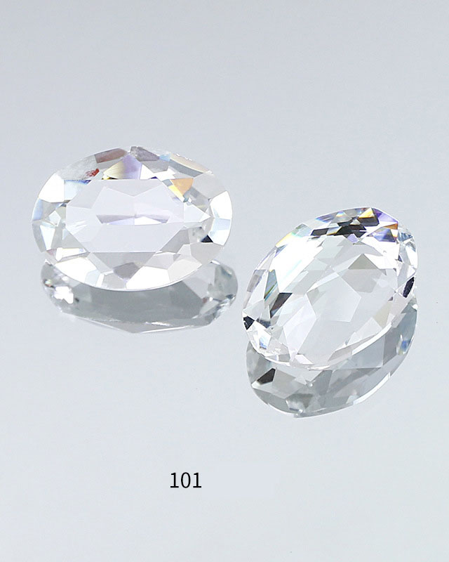 10Pcs Oval K9 Point Back Rhinestone for Nail Art - Image 10
