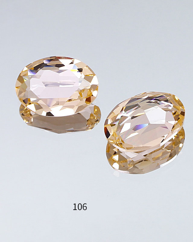 10Pcs Oval K9 Point Back Rhinestone for Nail Art - Image 8