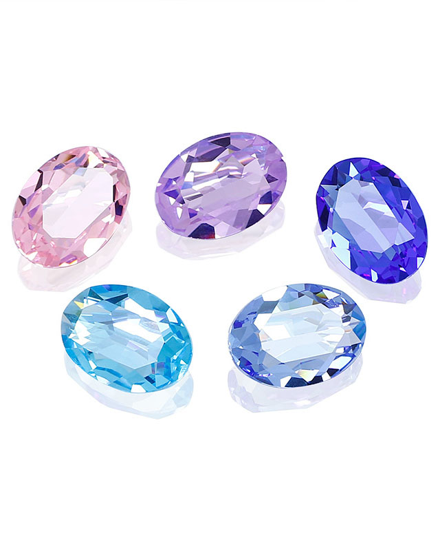 10Pcs Oval K9 Point Back Rhinestone for Nail Art - Image 7