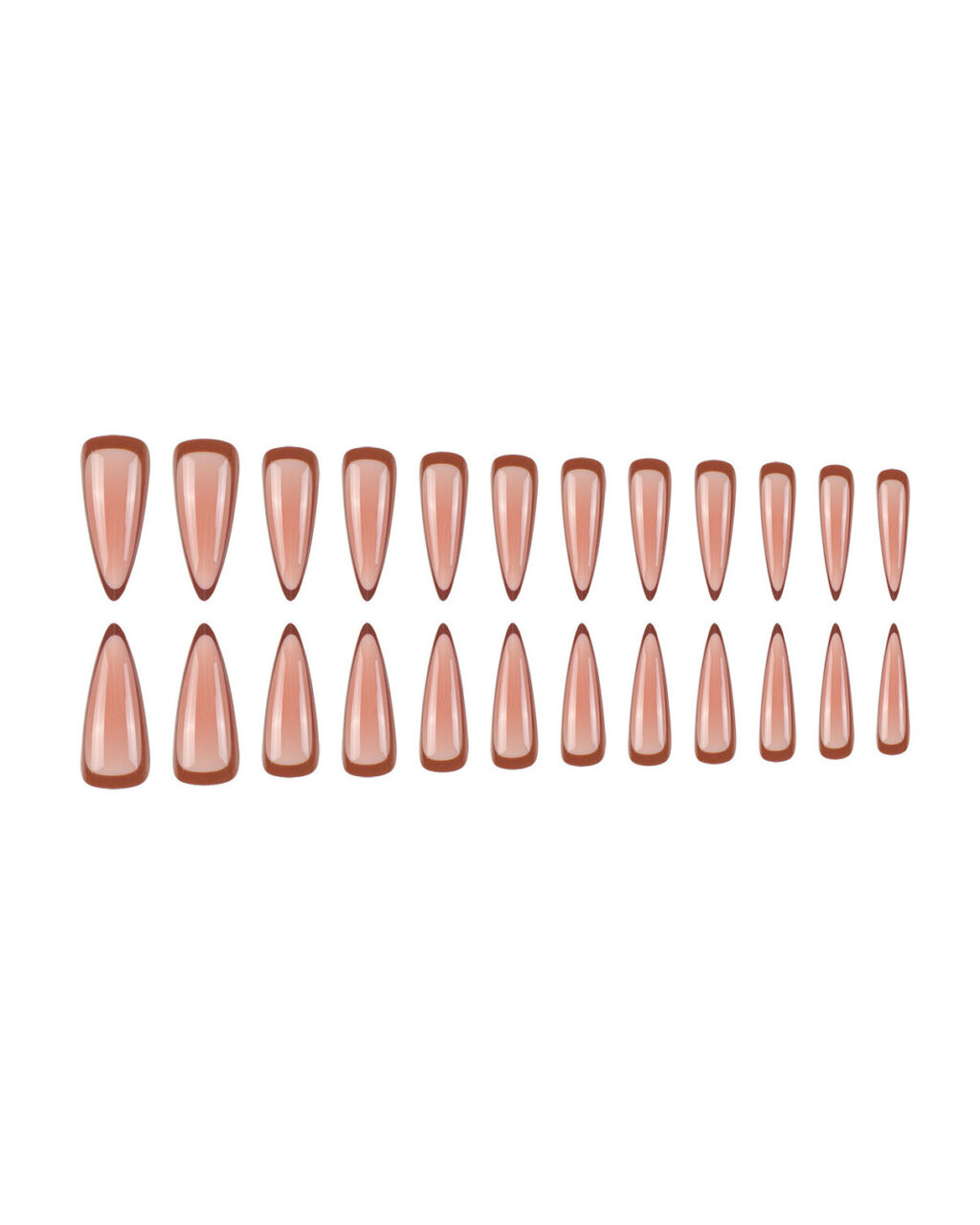 Extra Long Simple Stiletto Nails - Image 6