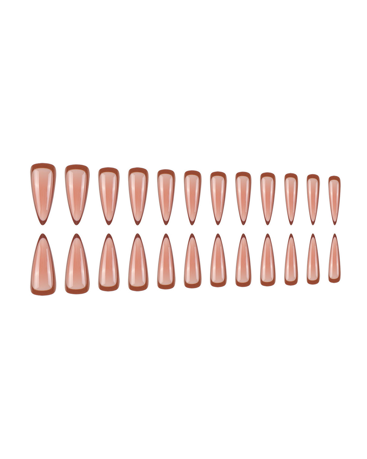 Extra Long Simple Stiletto Nails - Image 6